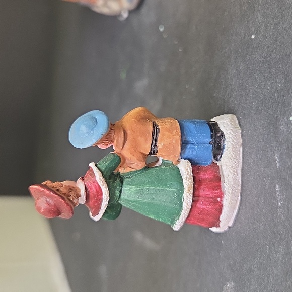 Vintage Holiday Schoolhouse For Christmas Village - Picture 10 of 10